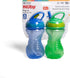 Nuby 2-Pack Flip-It Easy Grip Cups with Easy-Flo Straw, 10 Ounce, Colors May Vary...