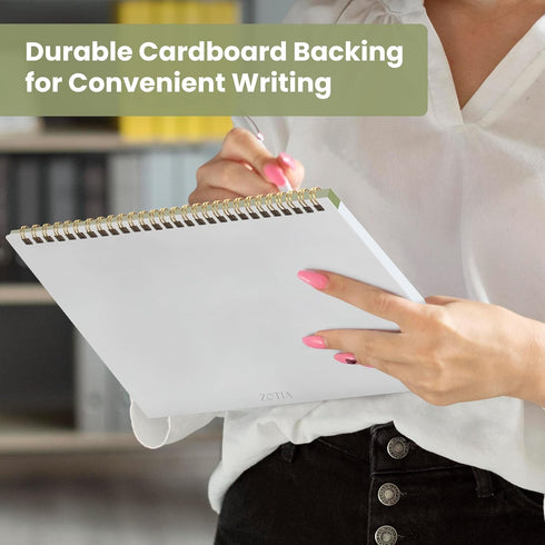 Weekly To Do List Notepad with 52 Undated Sheets?8.5"×11"?- Undated Weekly Planner Notepad for Office Desk Accessories and Supplies - Forest Shade...