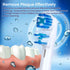 Replacement Brush Heads Compatible with Oral B- Double Clean Design, Double Clean Brush Heads, Compatible with Braun Oral-B Dual Clean Electric To...