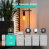 AMDTU Dimmable Edison Bulbs 60 Watts Equivalent, 600 Lumens LED Bulbs 7W, Ultra Filament Cross E26 Base Edison LED Bulbs, Warm Yellow 2200K T45 Am...