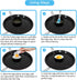 8" Omelet Ring, 6" Pancake Ring, 3.5" Egg Ring for Griddle Frying Eggs (Upgrade Large 3 Pack Stainless Steel Non Stick Round Cooking Rings Molds w...