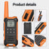 Baofeng Walkie Talkies Long Range Walkie Talkie for Adults FRS walkie-Talkie Hiking Accessories Camping Gear Toys 2 Way Radio for Kids with Flashl...