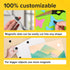 X-bet MAGNET - Self Adhesive Magnet Dots (0.8" x 0.8") - Peel & Stick Magnetic Circles - Industrial Flexible Sticky Magnets - Sheets is Alternativ...