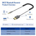 BESIGN BK07 Bluetooth Car Kit, Wireless Receiver for Handsfree Talking and Music Streaming, Bluetooth Aux Adapter for Car and Home Audio...