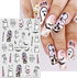 JMEOWIO 9 Sheets Halloween Nail Art Stickers Decals Self-Adhesive Cute Pumpkin Ghost Nail Supplies Nail Art Design Decoration Accessories...