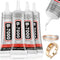 4 PCS 50ML B7000 Crafts Glue Super Adhesive, Multipurpose B-7000 Rhinestones Bonding Glue Flexible Clear Glue for DIY Jewelry Beads Fabric Cloth N...