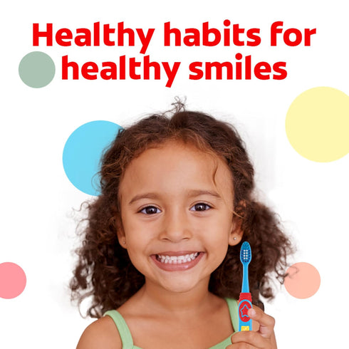 Colgate Extra Soft Toothbrush for Kids, Kids Toothbrush Pack with Built in Suction Cup Toothbrush Holder, Designed for Children Ages 5 and Up, Ext...