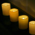 Waterproof Battery Operated LED Pillar Candle Outdoor Flameless Flickering Plastic Resin Electric Light with Timer for Birthday Baby Party Wedding...