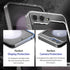 araree Nukin M Samsung Galaxy Z Flip 5 Case, Compatible with Magsafe Wireless Charger Transparent Slim Cover Scratchproof Hard PC Phone Case Desig...