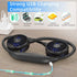 Portable Neck Fan 2600mAh, Necklace Fan Battery Operated, Wearable Fan Rechargeable Ultra Quiet, Hands-Free Fan 360° Adjustable, Strong Airflow fo...