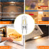 Belleone Light Bulb Fit for GE Microwave Oven - 120V 50W Halogen Light Bulb Lamp Compatible with GE Over The Range Microwave Hood, Kitchen Over St...
