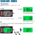 Runleader Hour Meter Tachometer, Maintenance Reminder, Alert RPM Reminder, Multi-Color Backlit Display,Initial Hours Settable, Use for Lawn Mower ...