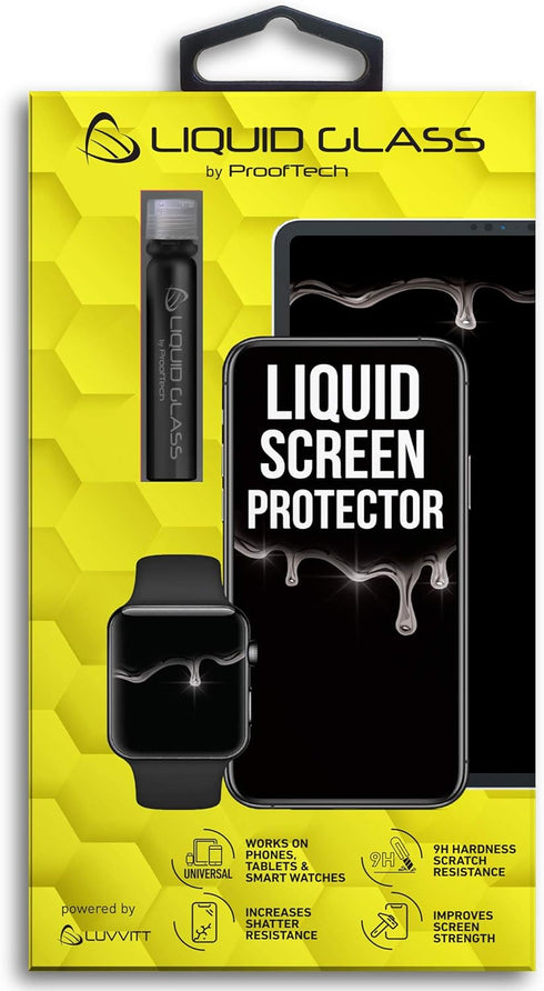 Liquid Glass Screen Protector for Up to 4 Devices | Universal for All Smartphones Tablets Smart Watches...