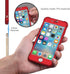 ORETECH Compatible with iPhone 7/8 Case, with 2 Pack HD Screen Protector 360° Full-Body Silicone Soft TPU Hard PC Protective Bumper Phone Case Cov...