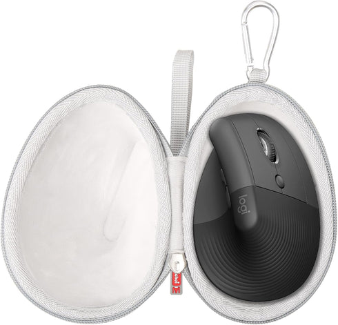 Mchoi Shockproof Carrying Case Suitable for Logitech Lift Vertical Ergonomic Mouse, Protable Storage Case, Case Only, Grey...