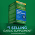 Garlique Garlic Extract Supplement, Healthy Blood Pressure Formula, Odorless & Vegan, 60 Caplets...