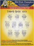 Aunt Martha's Iron On Transfer Patterns for Stitching, Embroidery or Fabric Painting, Patterns for Tea Towels/Kitchen Decor, Set of 5...