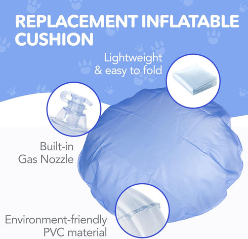 Pod Swing Cushion - 27,5 in (70 cm) - fits All pod Hanging Sensory Chairs for Kids - PVC Inflatable Pillow Replacement for Hammock - Cateam...