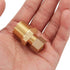 Litorange 2 Pack Metal Brass Compression Tube Pipe Fitting Connector, Straight Coupling Adapter, 3/8" Tube OD x 1/2" NPT Male?Pack of 2)...