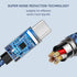 USB C to 3.5mm Audio Aux Jack Cable (4.3ft, 2-Pack) - USB C to 3.5mm Headphone Car Stereo Cord, Compatible with Samsung Galaxy S23 S22 S21 S20+ No...