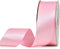 YAMA Pink Double Face Satin Ribbon 1 1/2 Inch 25 Yards Pink Fabric Ribbon for Gift Wrapping Crafts Hair Bows Wedding Party Decoration...