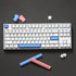 PBT Keycaps Cherry Profile White Keycaps for Mechanical Keyboards Gateron Cherry Mx Swithes 60/65/75 Percent Gaming Keyboard 153 Key Dye Sub MX St...