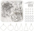 36PCS Beading Earring Hoop Stainless Steel Earring Hoop Bulk Fish Hooks Earrings DIY Earrings Supplies Kit for Jewelry Making…...