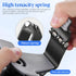 Car Phone Mount, ABS Cell Phone Holder for Car, 1400 Degree Rotation Dashboard Cell Phone Holder, Mobile Clip Stand for 3 to 7 inches Smartphones,...