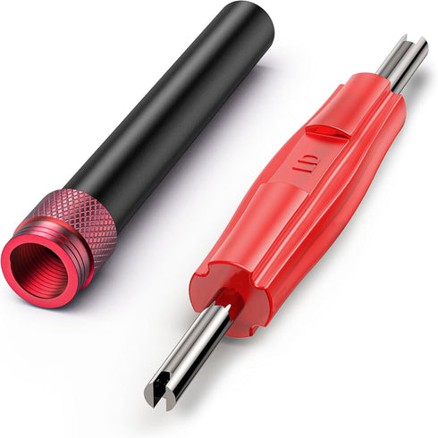 EVAP Service Port Adapter Connector Kit - with Valve Removal Tool - Fits all Automotive Smoke Leak Detection Machine Connection Kits...