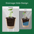 GROWNEER 50 Packs 3 Inch Peat Pots Plant Starters for Seedling with 15 Pcs Plant Labels, Biodegradable Herb Seed Starter Pots Kits, Garden Germina...