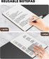 Small Dry Erase Board with Stand for Desk, Portable Reusable Desktop Notepad, 9.5 * 6.6in Memo White Board,Office Home Supplies Desk Accessories M...