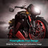 Kinstecks 4PCS Motorcycle Indicators Flowing Turn Signal Lights Motorbike Turning Indicators 12V 12 LEDs Bulbs...