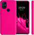 kwmobile Case Compatible with OnePlus Nord N10 5G Case - TPU Silicone Phone Cover with Soft Finish - Neon Pink...