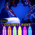 Glow in The Dark Party Supplies Face Body Paint Sticks 6 Pcs,Neon Face Body Paint Crayons Kit,Black Light Glow Halloween Makeup Kit for Masquerade...