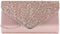 Womens Shiny Glitter Evening Clutch Envelope Handbag Chain Purse for Wedding Party Prom Gift for Mom Wife Girlfriend...