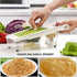 Mandoline Slicer Vegetable Potato Slicer Grater Cutter Chopper, HaetFire Julienne Slices and Shreds Fruits and Vegetables Chopper, Food Container,...