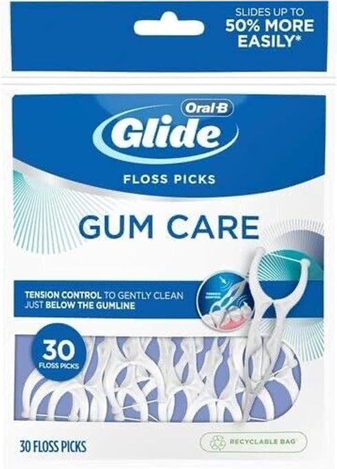 Glide Pro-Health Advanced Floss Picks 30 Ea (Pack of 5)...