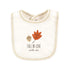Touched by Nature Unisex Baby Organic Cotton Bibs, Fall Food, One Size...