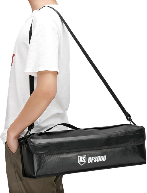 Besudo E-Bike Battery Bag - Protective bag for E Bike Battery - Safety bag for storage, transportation, and charging of The Ebike battery - E Bike...