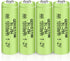 Rechargeable AA Battery NIMH 1.2V Double A 1000mAh 4 Pack Rechargeable AA Batteries Pre-Charged Solar Batteries Low Self Discharge for Solar Light...