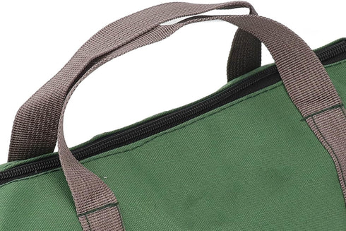 Tool Bag Wide Mouth Large Capacity Carrying Bag Waterproof Handbag Portable Multi Tool Bag for Wrench Screwdriver Pliers Nails for Construction Ca...