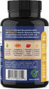 ForestLeaf Vitamin D3 + K2 (MK7) Supplement - MenaQ7 - Calcium and Vitamin D3 5000 IU Max Absorption - Teeth and Bone Strength, Heart Health, Immu...