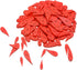EORTA 200 Pcs Red Carrot/Water Drop Shaped Buttons Creative Wooden Snowman Nose Buttons with 2 Holes for DIY Crafting Sewing Decortaion, 4 Sizes...