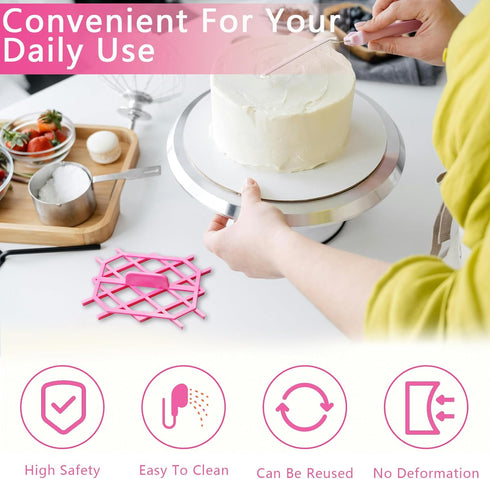 Cake Decoration Embosser Baking Bread Cookie Fondant Mold Embossing Stamping Tool for Home Party DIY Craft Accessories...