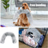 HOMBYS Extra Large Dog Pillow 35x6 Inches with Moldable Function for Latge & Medium Dogs, Soft Faux Fur Dog Neck Pillow for Anxiety Relief, Oversi...