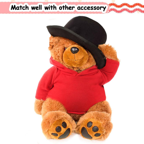 6 PCS Stuffed Bear Clothes Tee Shirt Sublimation Plush Bear Shirts Classic Stuffed Animal Bear T Shirts Hoodie 14-18 Inches Stuffed Bear Dolls...