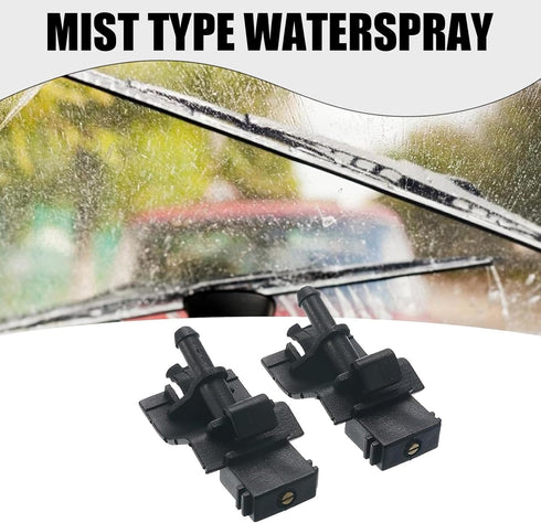 2 PCS Car Windshield Washer Hose Connector Replacements, Waterproof Durable Three-way Vehicle Hose Check Valve Accessories Compatible with Toyota ...