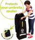 V VOLKGO Stroller Bag for Airplane, Large Cover for Airtravel, Jogger & Umbrella Stroller Cover for Travel - Fits Most Sizes, Gate Check Bag, Heav...