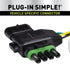 Hopkins Towing Solutions 41125 Plug-In Simple Vehicle Wiring Kit...