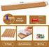 Small Cork Board, 12 Pack 15 x 2 x 0.5 in Adhesive Cork Board Strips for Walls Office with 50 Push Pins for Paste Notes, Photos, Schedules, Photos...